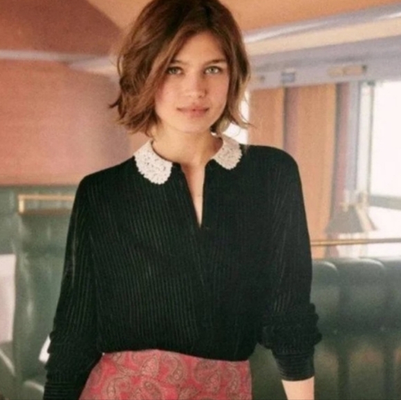 Sezane Gina Blouse - Picture 1 of 6